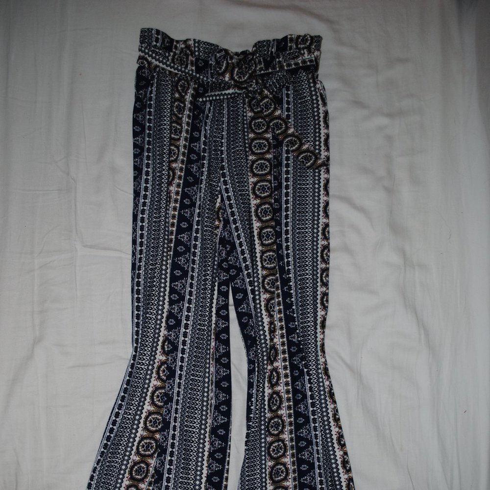 Junior's/Women's Boho Flared Pants